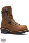 Georgia GB00732 LTX Logger Waterproof Composite Toe BOA Work Boot 3/4 view showing BOA system