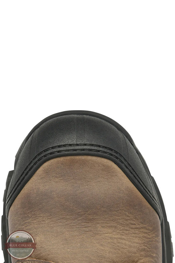 Carolina CA3604 "Gruntz" 6 Inch Waterproof Aluminum Toe Work Boot top toe view