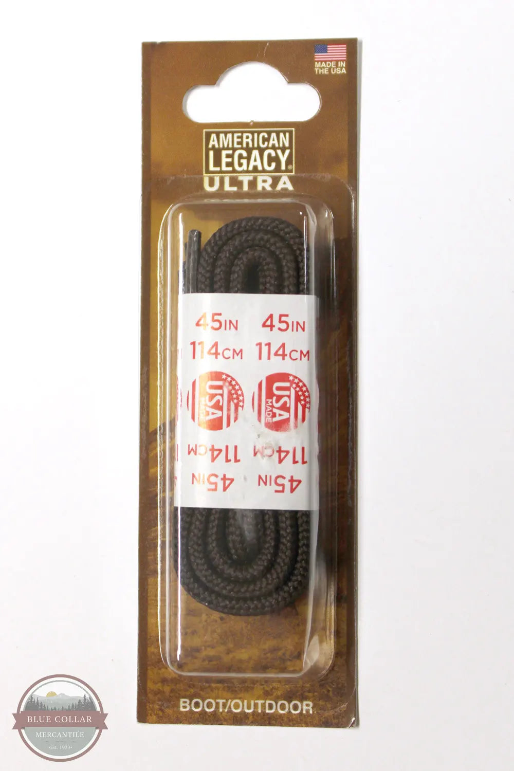 American Legacy ® Ultra Large Hiker Laces | Brown 45
