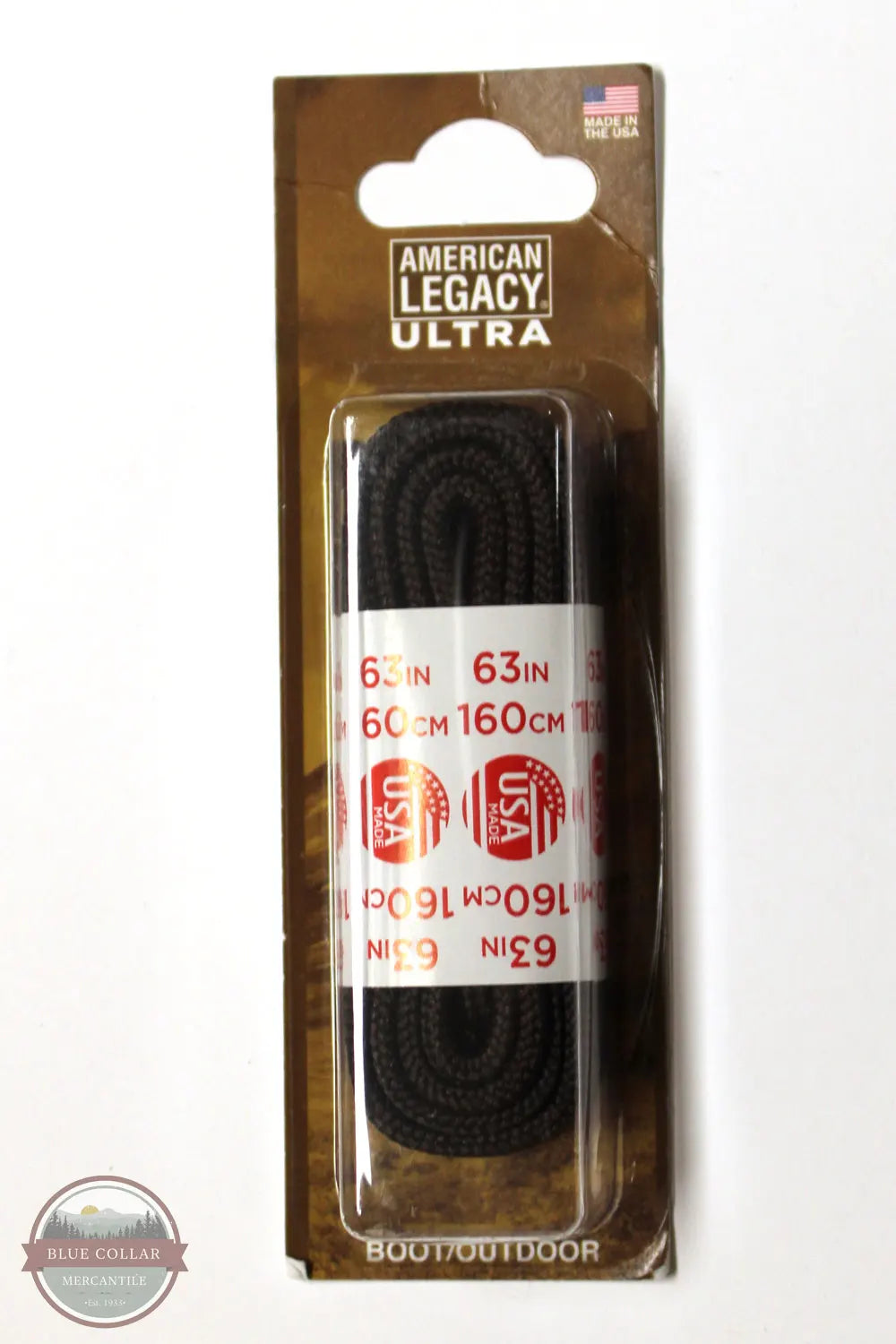 American Legacy ® Ultra Large Hiker Laces | Black 63