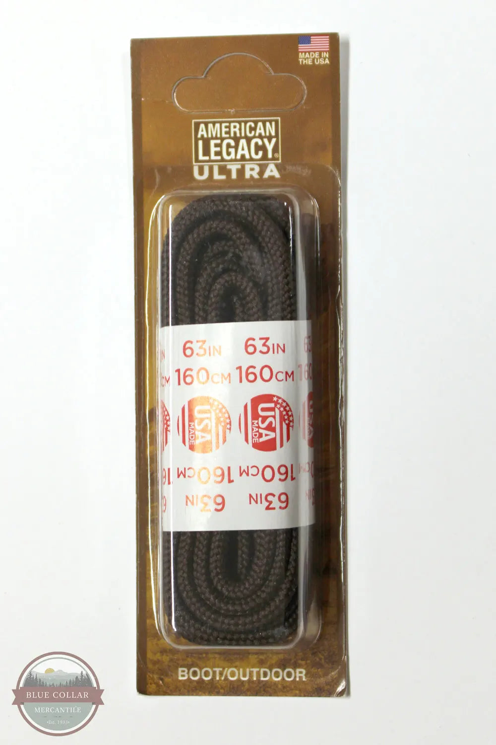 American Legacy ® Ultra Large Hiker Laces | Brown 63