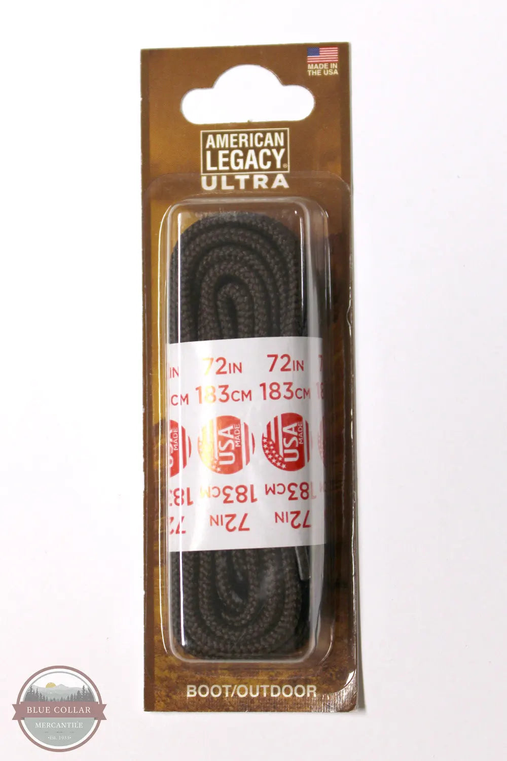 American Legacy ® Ultra Large Hiker Laces | Brown 72