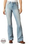 Ariat 10072964 High Rise Marnie Slim Trouser Jean in "Maryland" Light Wash front view