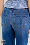 Judy Blue 82689REG High Waisted Wilhelmina Baggy Jeans back pocket detail view