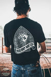 Red Dirt Hat Co. RDHC-T-173 Hold 'Em T-Shirt - Black Poker Graphic Tee back view