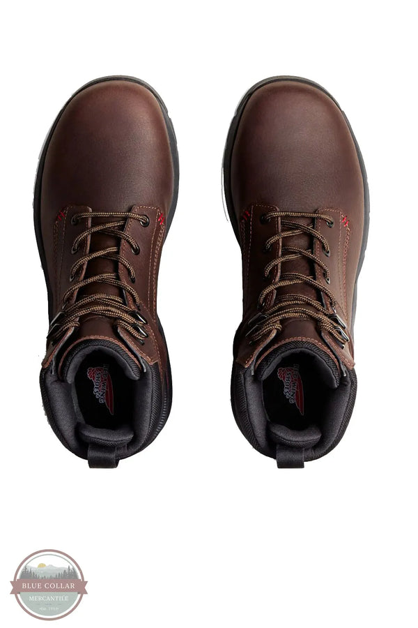 Redwing 2618 "IRONFLEX" 6 Inch Waterproof Safety Toe Work Boot top view of pair