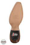 Justin VN4420 Isabella 7" Bootie in Ruby view of sole