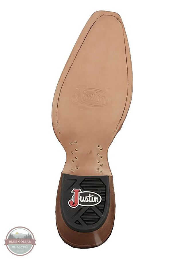 Justin VN4420 Isabella 7" Bootie in Ruby view of sole