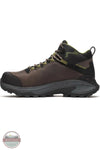 Merrell J007897 Moab Speed 2 LX Mid Waterproof Carbon Fiber Work Boot in Dark Taupe medial side shown