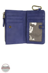 Joy Susan L8213-97 Bobbie Bifold Wallet With Carabiner in cobale
