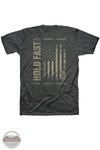 Kerusso KHF5213 Hold Fast Men's Duty &amp; Honor T-Shirt in Grey back imprint of shirt