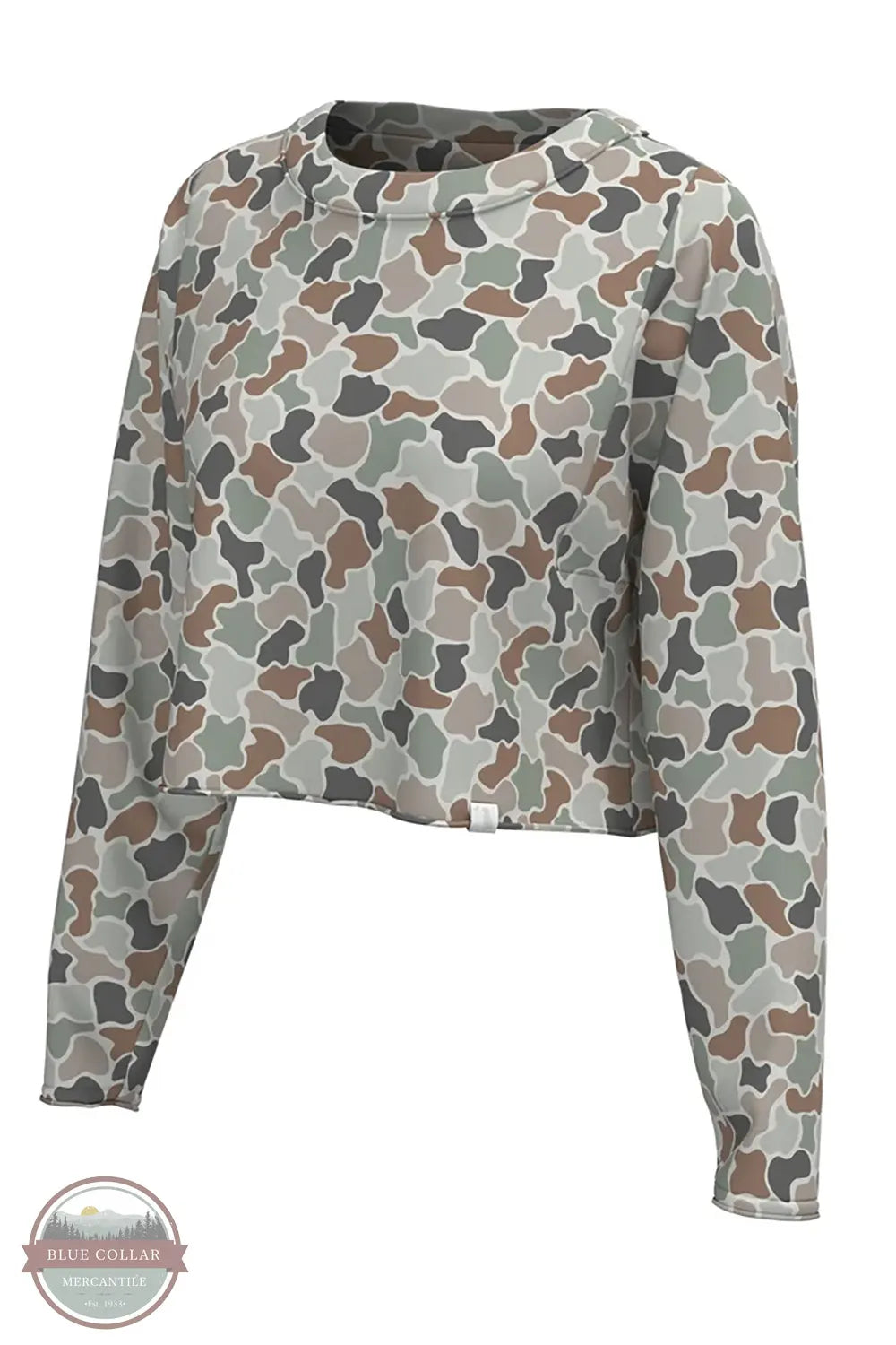 L5112000 Local Girl Boxy Crop Long Sleeve T-Shirt | Local Boy Outfitters