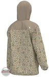 Local Girl Outfitters L5130041-FCD Local Girl Rain Jacket in Forest Camo Desert back view