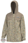 Local Girl Outfitters L5130041-FCD Local Girl Rain Jacket in Forest Camo Desert front view