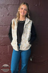 Local Girl Outfitters L5130044-fcd Local Girl Core Vest in Forest Camo Desert on model