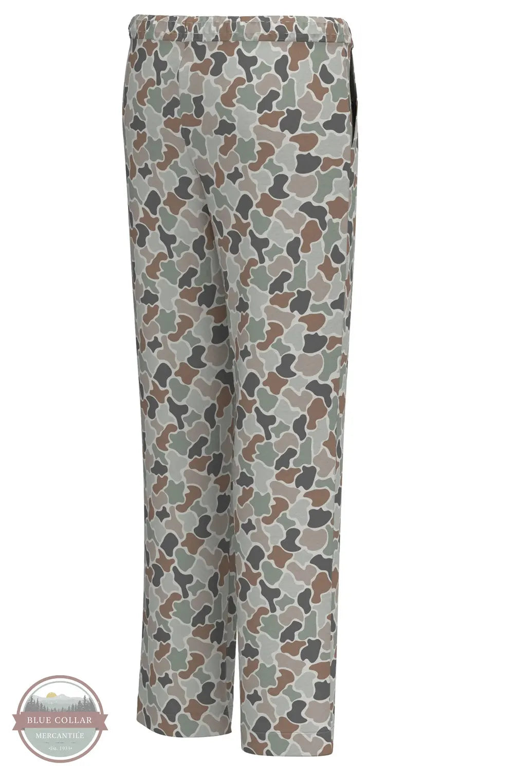 Local Girl Outfitters L5160016-FCF Local Girl Pajama Pants in Forest Camo Flora rear view shown