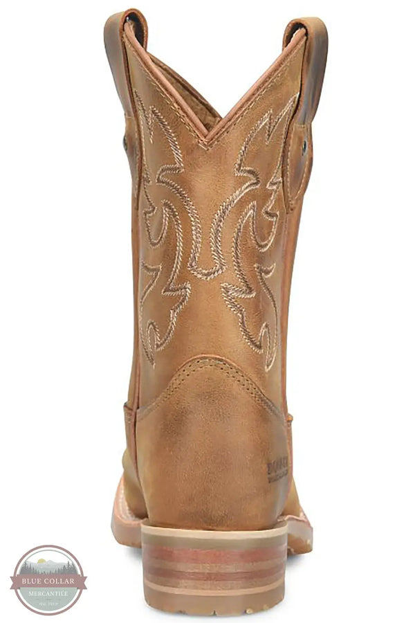 Double H DH5319 Ladies Fields Union Built Square Toe Western Boot back heel
