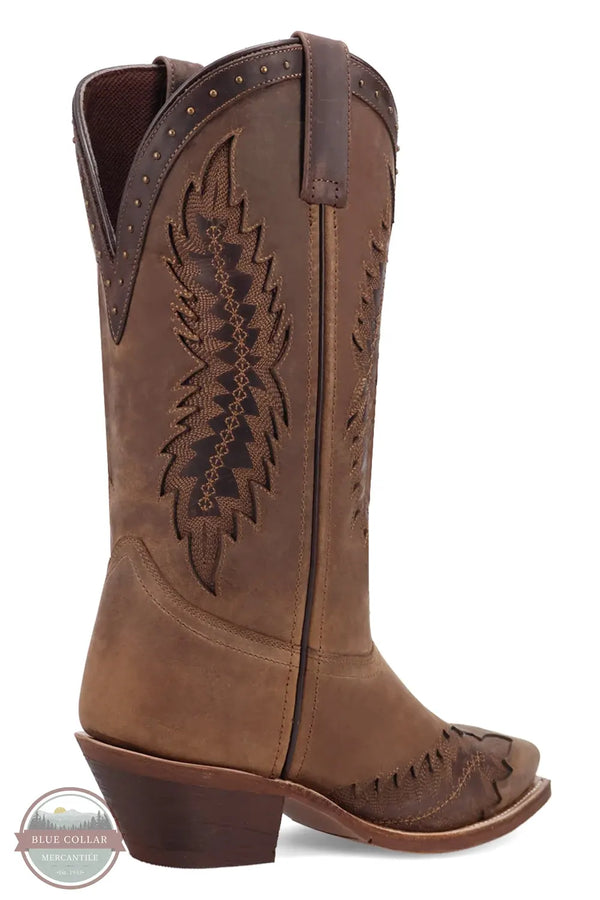 Laredo 20057 Coyote Creek Snip Toe Leather Western Boot back heel image