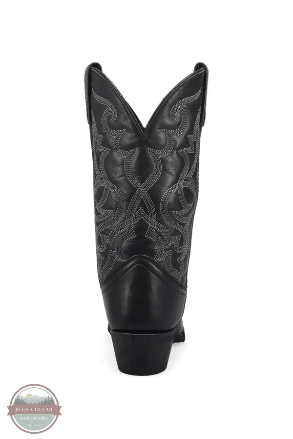 Laredo 51110 Maddie 11" Black R Toe Western Boot heel view