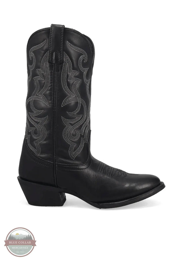 Laredo 51110 Maddie 11" Black R Toe Western Boot side view