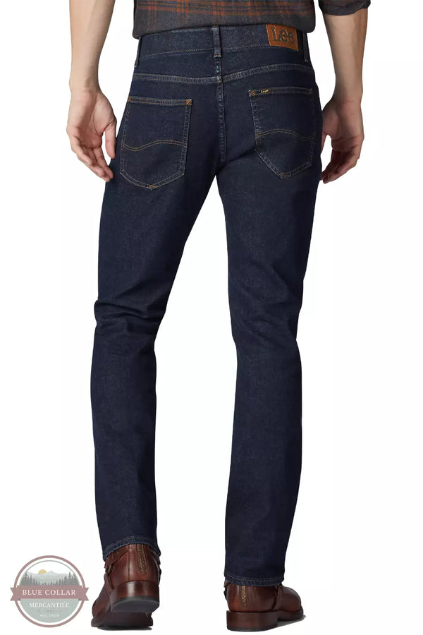 Big Tall Men s Extreme Motion Straight Fit Tapered Leg Jeans in Night Owl by Lee 2105051