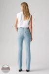 Levi's 725 High Rise Bootcut Women's Jean in Eternal Indigo on model rear view