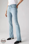Levi's 725 High Rise Bootcut Women's Jean in Eternal Indigo on model front view