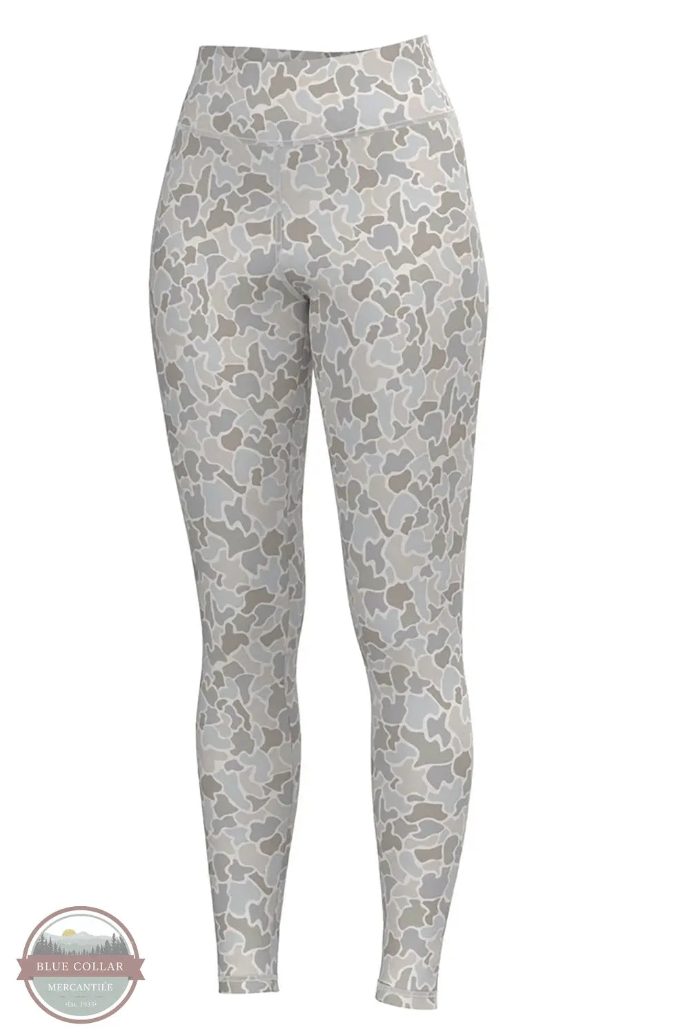 LG Leggings 2.0 in Forest Camo Saltwater by Local Girl Outfitters front view