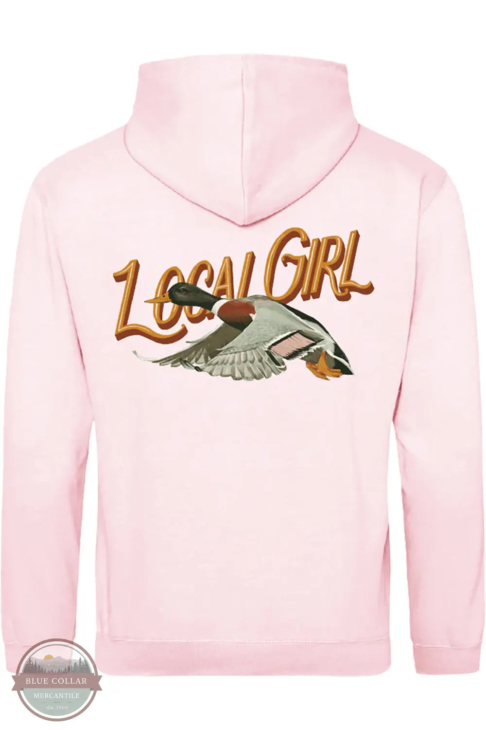 Local Boy Outfitters L5130034-BBP LG Brushwood Hoodie - Flying Fowl in Pink