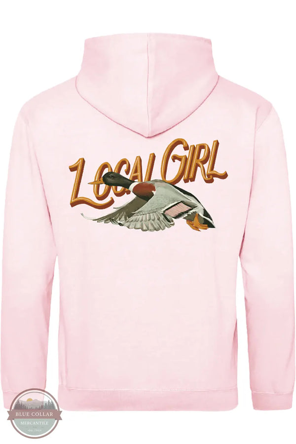 Local Boy Outfitters L5130034-BBP LG Brushwood Hoodie - Flying Fowl in Pink