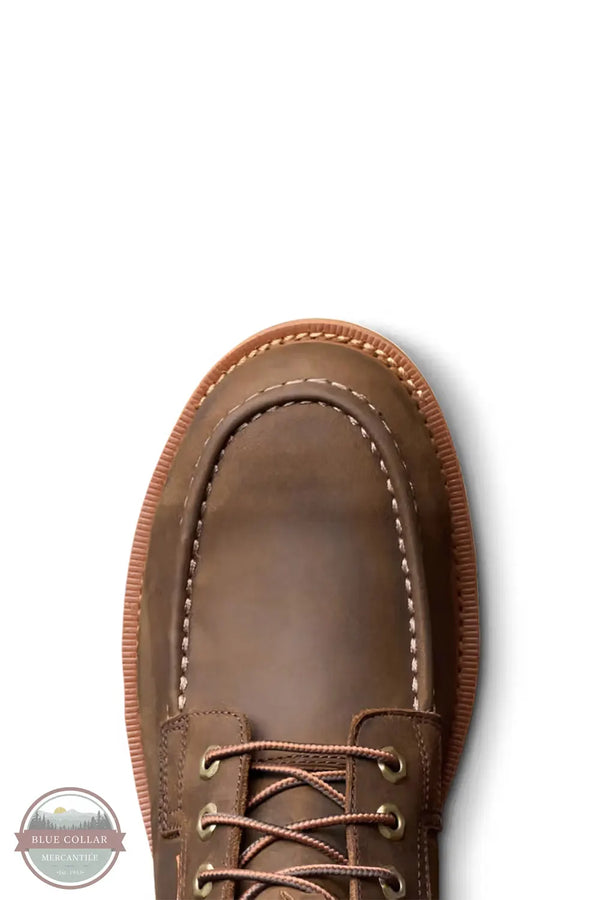 TECOVAS M10081MRB LongHaul Waterproof Moc Composite Toe Work Boot toe view