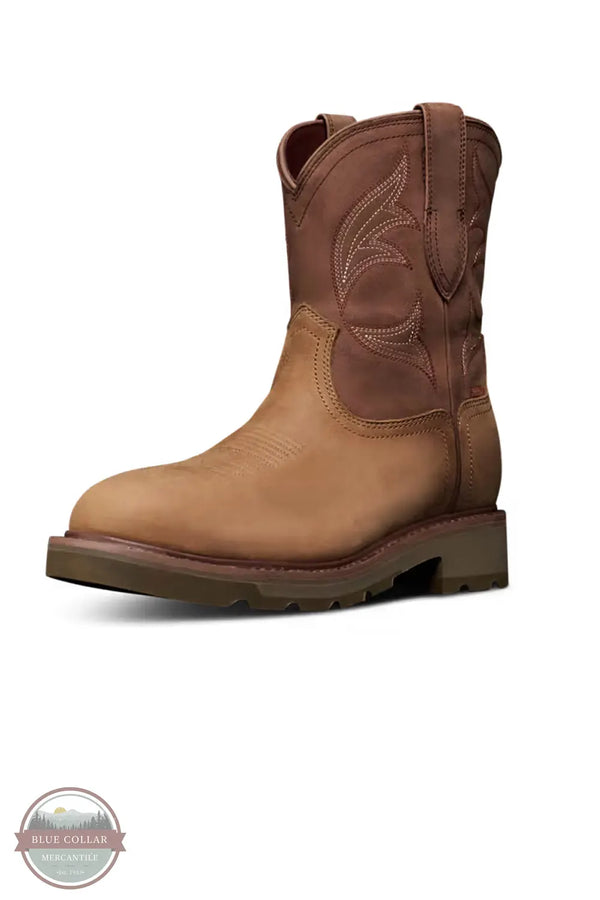 TECOVAS W20076TNC Longhaul Waterproof Round Composite Toe Work Boot single boot view