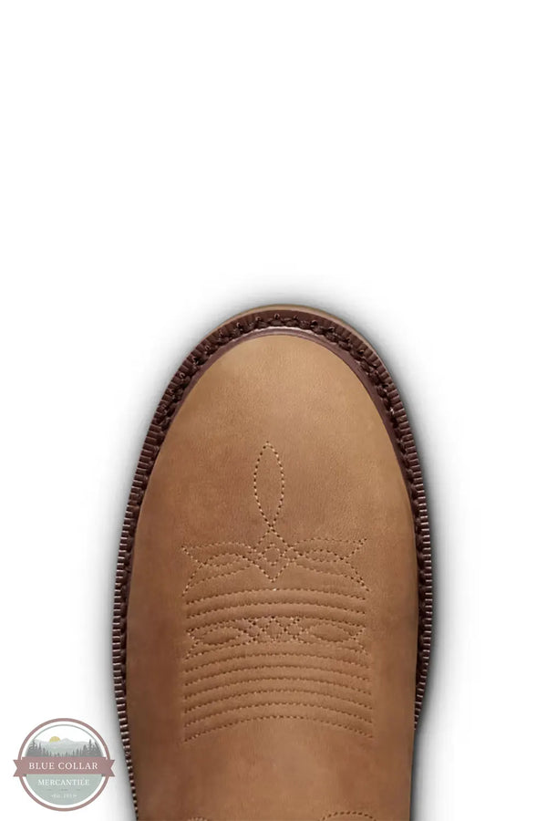 TECOVAS W20076TNC Longhaul Waterproof Round Composite Toe Work Boot toe view