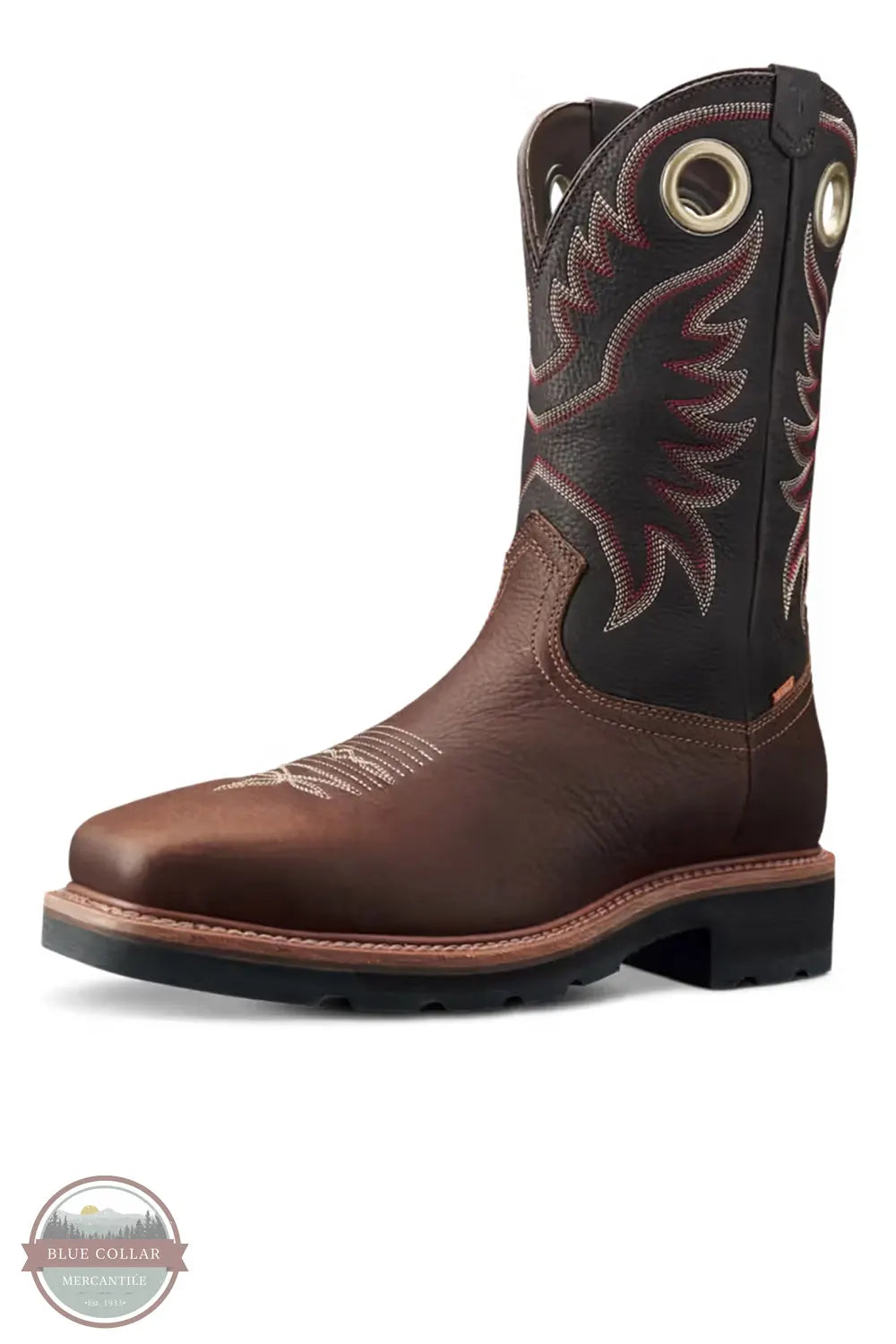 TECOVAS M10083TOB Longhaul Waterproof Square Composite Toe Work Boot single boot view