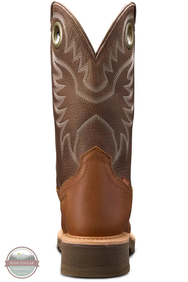 TECOVAS M10083CFS Men's Longhaul Waterproof Square Composite Toe Work Boot heel view