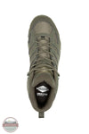 MERRELL J004113 Men's Moab 3 Mid Tactical Waterproof Hiking Boot in Dark Olive birds eye view