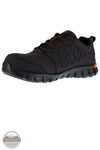 Reebok RB4050 Men's Sublite Cushion Work Athletic Shoe Composite Toe in Black side view
