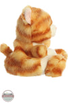 Aurora Meow Kitty Palm Pals Plush | Orange Tabby Cat Toy side view