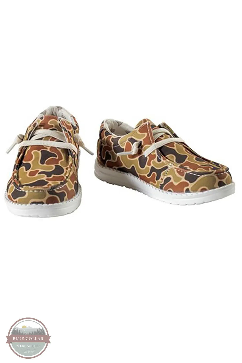 446009332 Twister Dutton Style Boys Casual Rust Camo Shoes