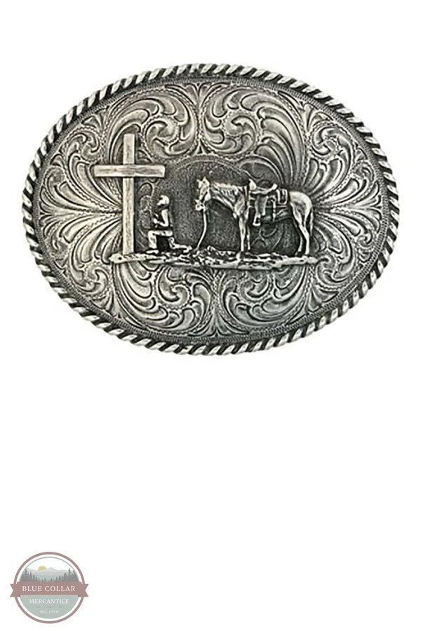 Montana Silversmiths 61304 Christian Attitude Belt Buckle image