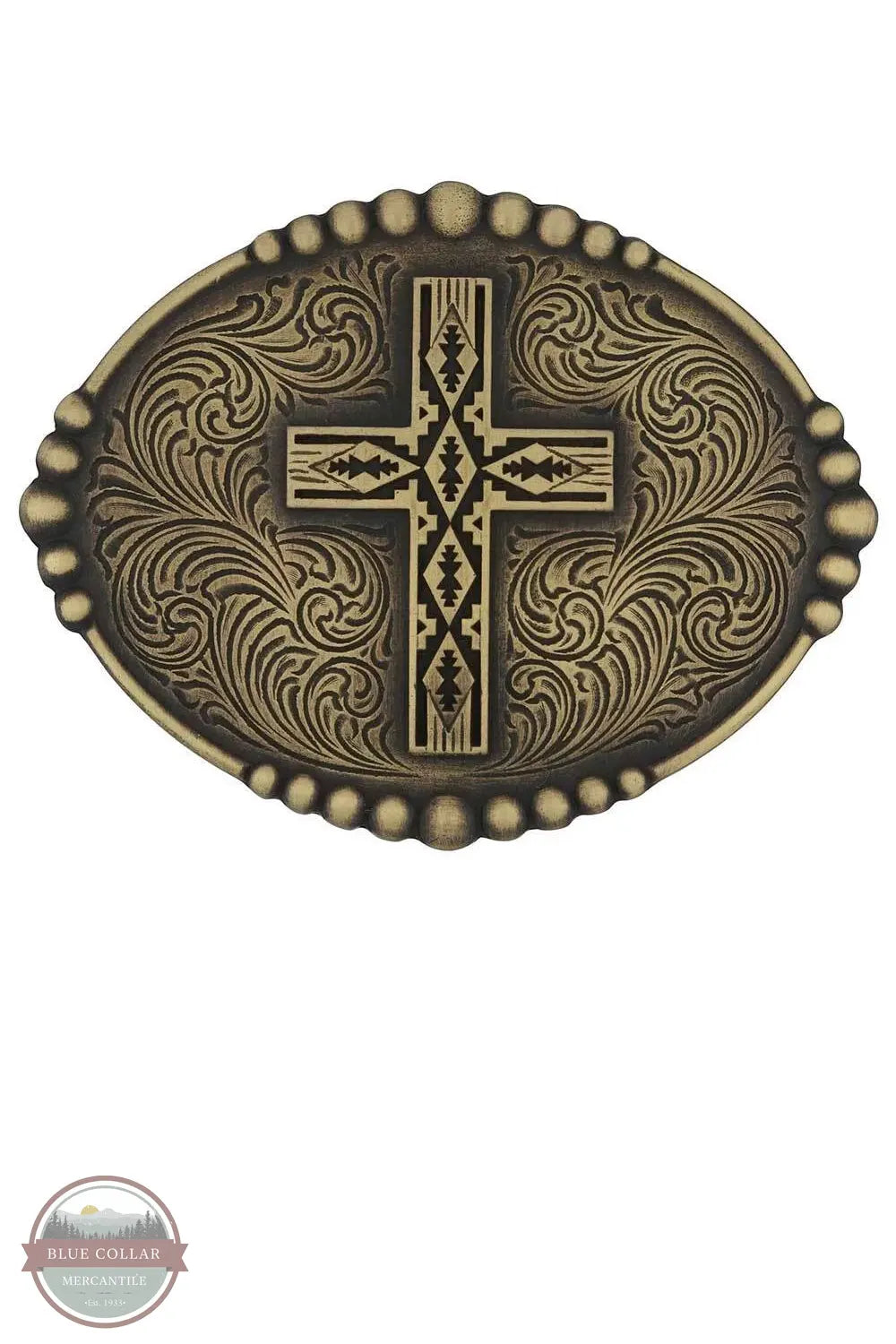 Montana Silversmiths A1026P Faith of the Southwest Buckle