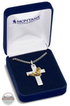AMNC6079 Faith in Flight American Made Cross Necklace in box