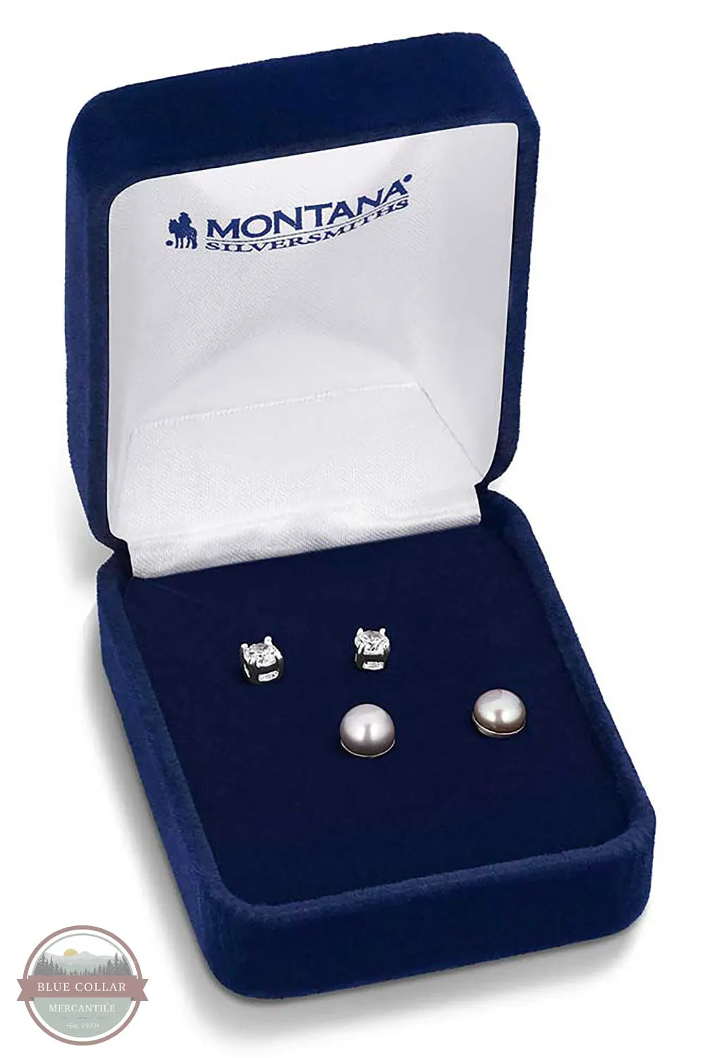 Montana Silversmiths ER6117 Pearl &nbsp;Harmony Earring Set in box