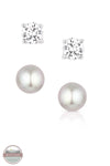 Montana Silversmiths ER6117 Pearl &nbsp;Harmony Earring Set