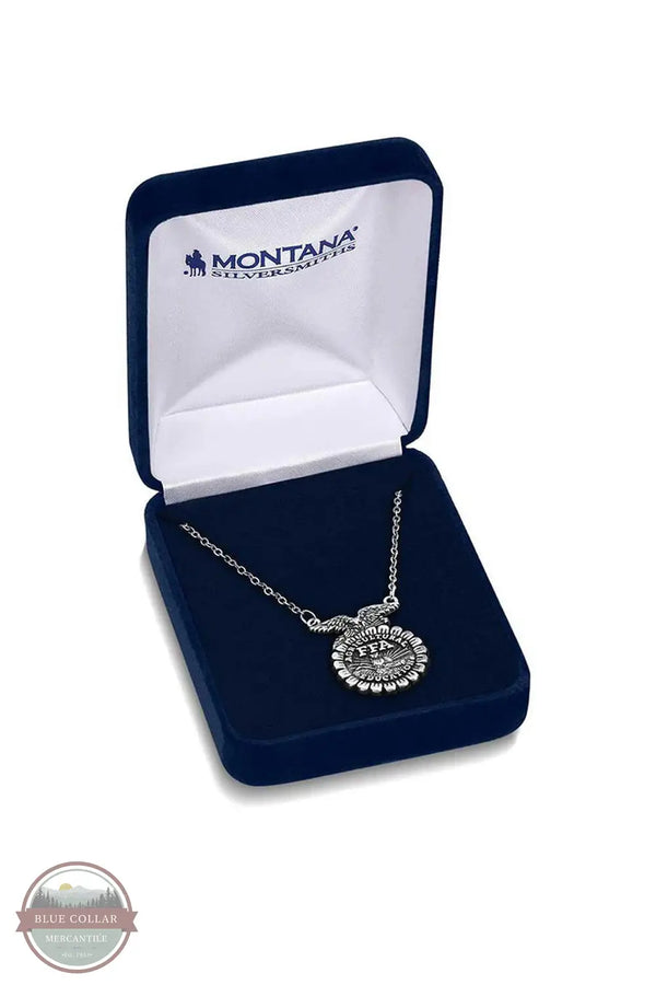 Montana Silversmiths NC5883 FFA Emblem Necklace, necklace in box