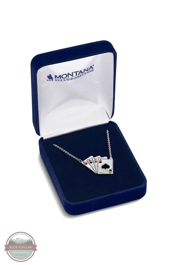 Montana Silversmiths NC6000 Four of a Kind Necklace, in box