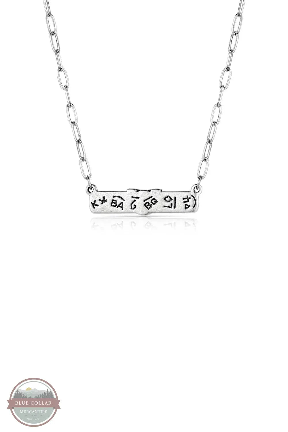 Montana Silversmiths NC6202 Wild and Free Bar Necklace back