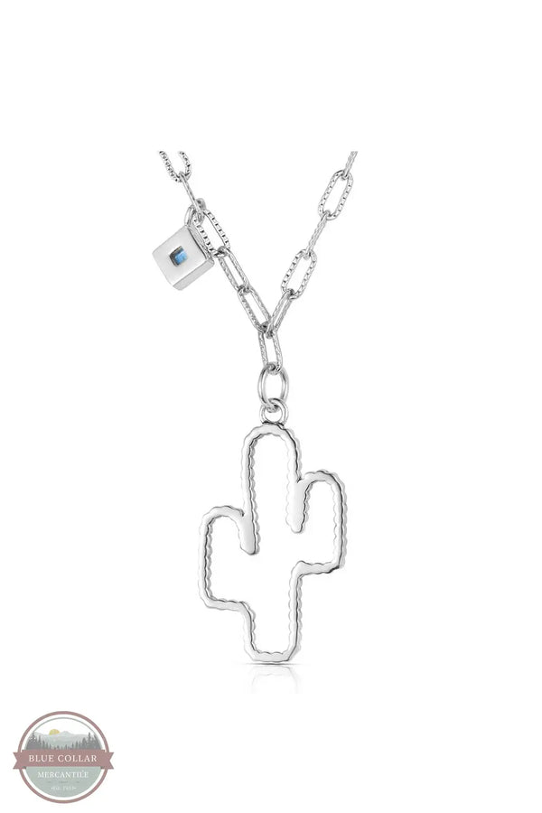 Montana Silversmiths NC6326 Desert Turquoise Necklace, rear