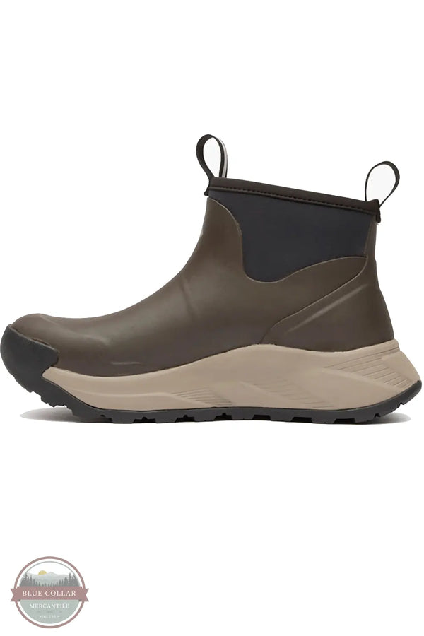 Muck Outmax Men's Outdoor Ankle Boot in Turkish Coffee Brown MOX6M90 medial side view of boot