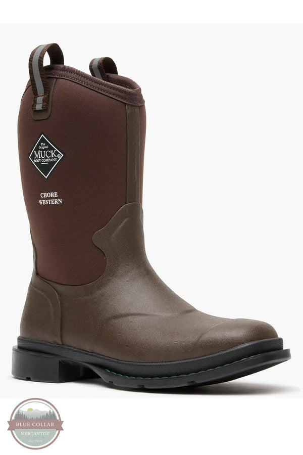 Muck Boot Co. MCHWW90 Women's Mid Western Work Boot in Brown, front